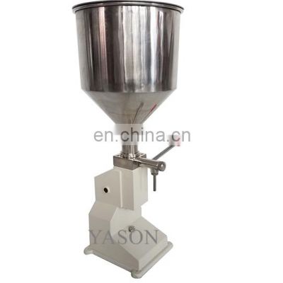 Hand Operated Filling Machine Manual Cosmetic Paste Sausage Cream Liquid Filling Supply