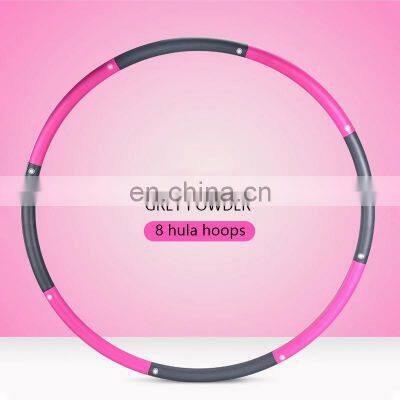 Weighted Hula Hoops Adult Weight Loss Waist Training Detachable Smart Hula Ring Hoops photo-4