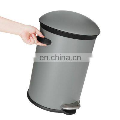 2022 Hot Sale Amazon Household 12l 20L Pedal Bin in Stainless Steel Pedal Bin photo-3