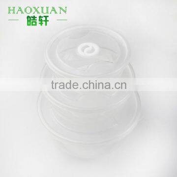 Plastic PP food container foldable box