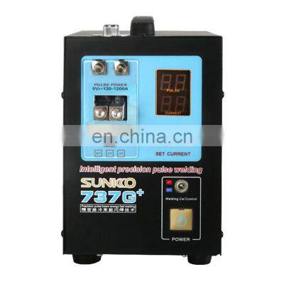 737G+ Spot Welder 220V 4.3KW Welding Machine + S-70BN Welding Pen for 18650 Battery Pack