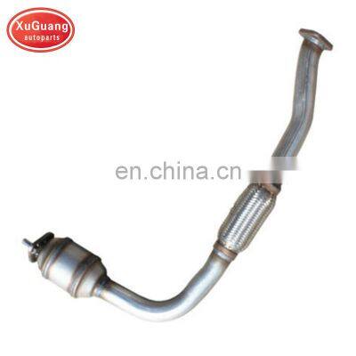 XUGUANG Hot sale direct fit automobile part catalytic converter for Chery qq 6 1.1 with flexible pipe