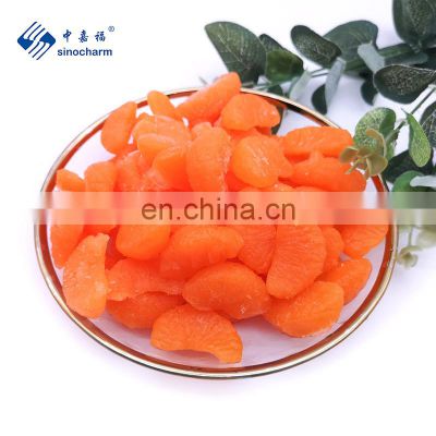 Sinocharm Frozen Citrus Fruit Factory IQF Mandarin Orange Segment