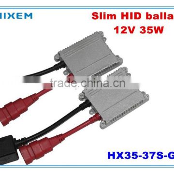 high quality factory AC slim hid ballast 12V 35W (HX35-37S-G2), 24months warranty