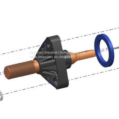 ANSI/IEEE Standard Integral LV Bushing Triclamp Secondary Bushing Integral Flange Bushing for Padmount Transformer 5/8in & 1in photo-4