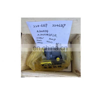 Excavator attachments 224-6369 2246369 A10V074 A10V074DFLR MAIN PUMP with high quality