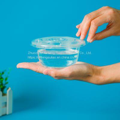 300/370/550/700/720ml disposable plastic soup bowl with lid