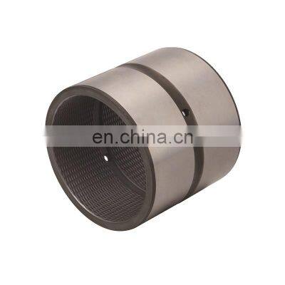 TEHCO Harden Steel Mesh Screwed Bushing with Net Oil Grooves Remove the Lubricating Blind Spot on Inner Surface for Excavator.