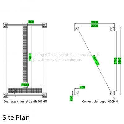 CBK 208 Save Water Rollover Car Wash Machine, Fully Automatic Car Wash System photo-4