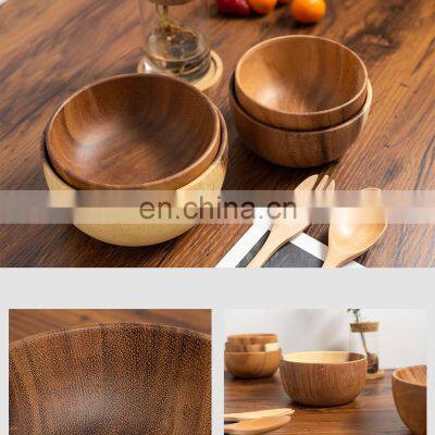 Unique Amazon Top Seller Bamboo Wooden Party Wedding Luxury Reusable Sustainable Retro Vintage Modern Cutlery Spoon Fork Set photo-4