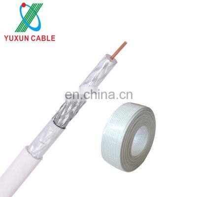 75 Ohm Coaxial Cable RG6 For Telecommunication