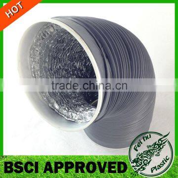 Heat resistant aluminum air duct flexible ventilation hose