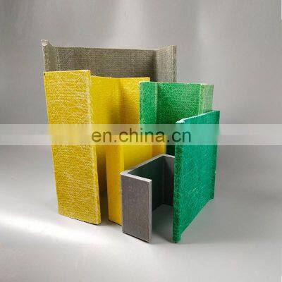 Guaranteed Quality Reasonable Price High Strength FRP Extruded Round Tube Square Tube FRP Pultruded Profile photo-4