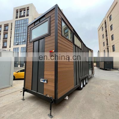 mobile house container home caravan tiny house on wheels