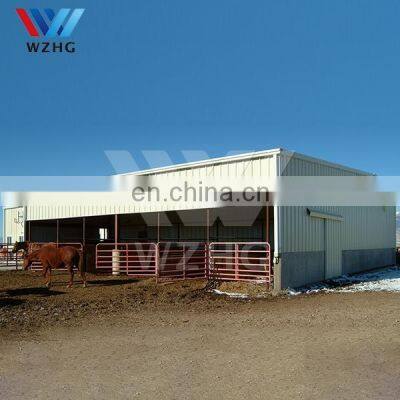 Low Cost Prefab Steel Construction Materials Building Warehouse