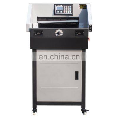 Samsmoon High Quality Max Cutting Height 60mm Electric Guillotine Paper Cutter Machine