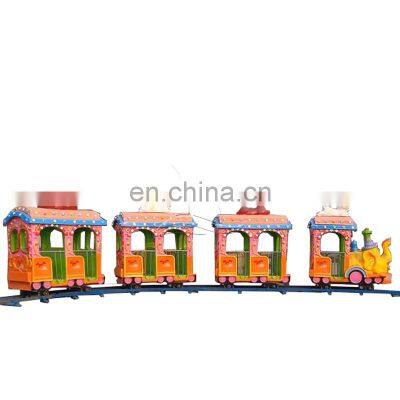 Factory Price Amusement Rides Outdoor Electric Train Ride Mini Fun Train for Sale photo-2
