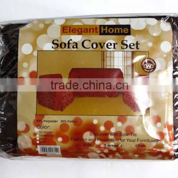 3PCS POLY-COTTON JACQUARD SAFA COVER SET