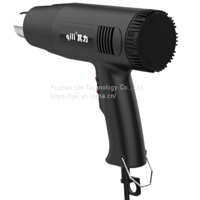 Qili 866c Industrial Hair Dryer Heat Gun 1800W Hot Air Gun Air Dryer for Soldering Soldering Station Thermal Blower Shrink Wrapping Tools