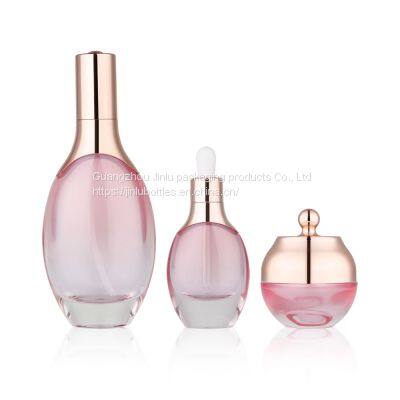 50g High End Cosmetic Glass Bottle 120ml Empty Bottle of Fashionable Skin Care Products photo-5