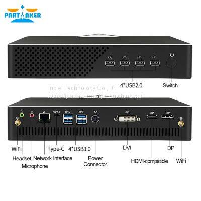 Gaming Desktop PC Intel Core I5-9400F I7-9700F i9 9900T i3 9100F GTX 1660S 6G 2*DDR4 Mini Computer Windows 10 M.2 PCIE SSD 4K DP photo-4