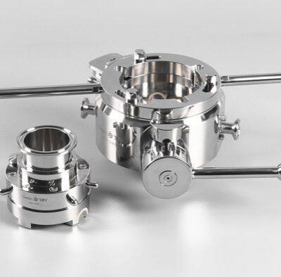 CIP/SIP sbv, sterile material containment transfer valve