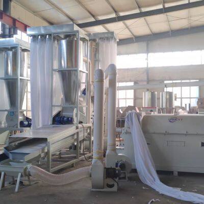 Defective Diaper Reclaim Machine to Pick up SAP, Wood Pulp Fluff, PE Film With Nonwoven From the Waste Diaper