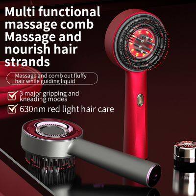 Scalp Massage Comb Electric Cordless Salon Hair and Scalp Massager Portable Head Massager