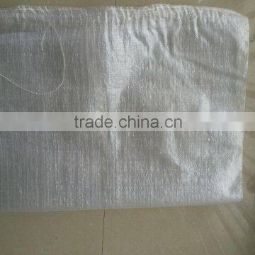 Transparent pp woven bag packing rice/grain 50kg