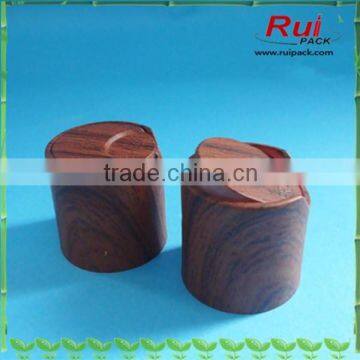 24/410 plastic cap,hot sale wood grain plastic disc cap