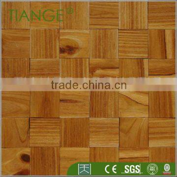 Decorative wall panelancient boat wood flooring mosaic