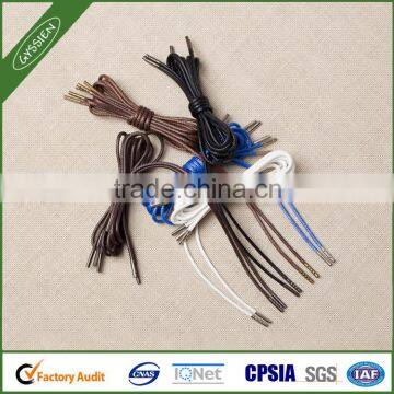Cotton Fabric Recycled Polyester Shoelaces