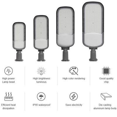 High Quality Outdoor Waterproof Ip65 Smd 30w 50w 100w 150w 200w 240w Led Street Light photo-3