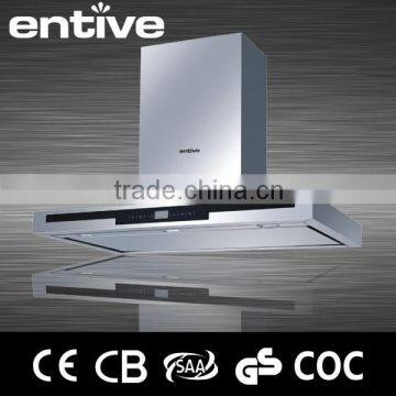 wall mount stainless steel kitchen exhaust hood