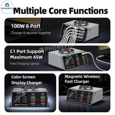 WLX-X9A Pro Charging Hub - App-Managed PD System photo-4
