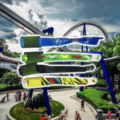 RFID Wristband Ultralight EV1/C Event Festival Club Concert RFID Woven Fabric 13.56Mhz Activity Concert NFC Wristbands photo-6