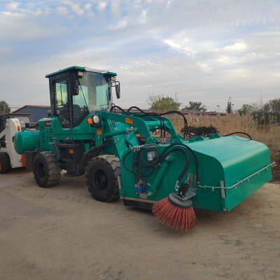 Design highlights of Luzhuang cleaning vehicle (riding type): humanized control + reinforced frame, stable operation under complex working conditions