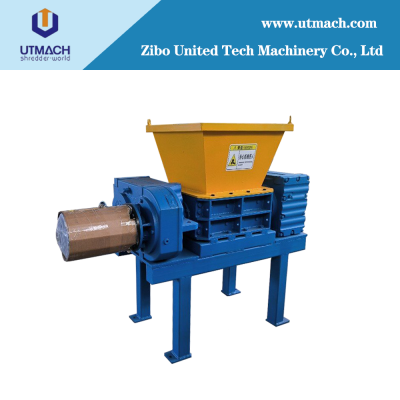 Electronic waste shredders are used for hard drive crushing and security.