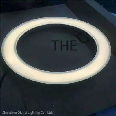 Customized Waterproof Led Long Strip Floor Tile Lights for Outdoor Squares, Embedded U-shaped Stainless Steel Buried Light Strips photo-4