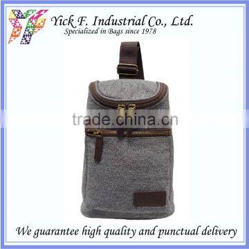 Simple Designed Convenience Men Canvas Sling bag