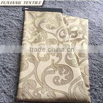 100% Polyester jacquard flower window curtain fabric