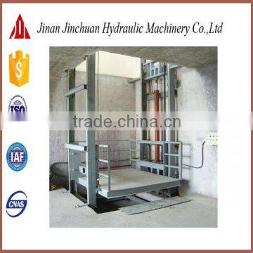 Stationary Guide Rail Portable Hydraulic Lift Made by Jinchuan