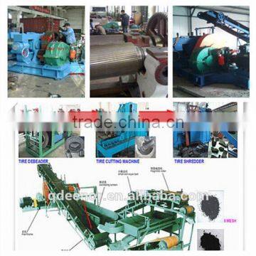 Hot Sale High Quality Used Tire/old Tire/waste Tire Recycling Machine for Rubber Powder photo-3