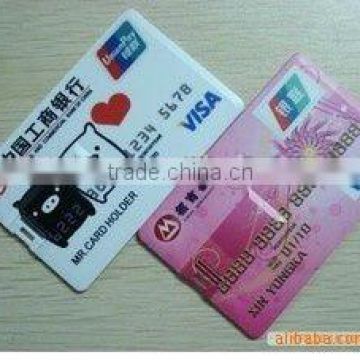 fashion design promotional credit card business card bank card usb flash drive