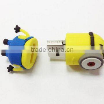Custom design PVC Minions usb pen drive 16GB                        
                                                                                Supplier's Choice