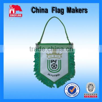 Custom logo fans soccer mini flags