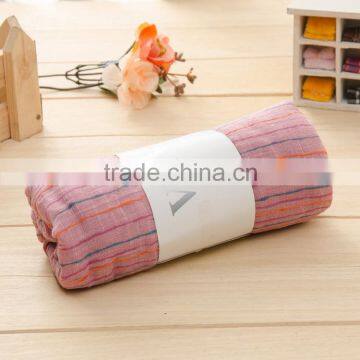New Style Oversized Viscose Vertical Colorful Striped Scarf