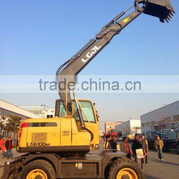 Wheel Excavator, Excavator for Sale, Hydraulic Excavator,8T Wheel Excavator, Mini Excavator, Excavator