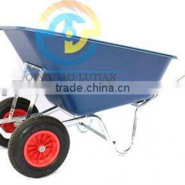 plastic wheel barrow, large wheelbarrow, garden and lawn wheel barrow