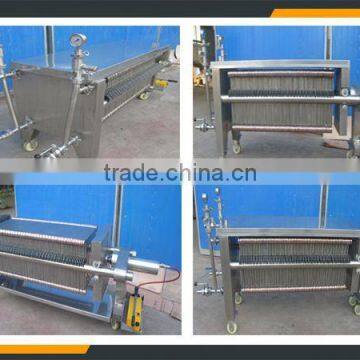 Leader High Efficient Cardboard Frame Fine Filter Machine for Beer
